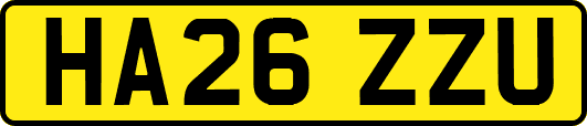 HA26ZZU