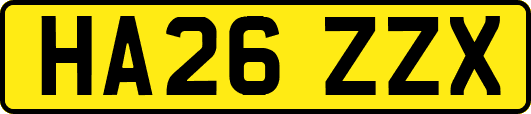 HA26ZZX