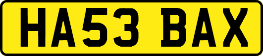HA53BAX