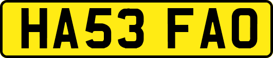 HA53FAO