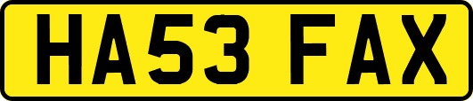 HA53FAX