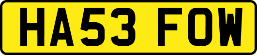 HA53FOW