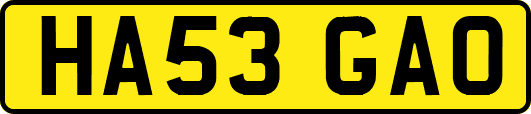 HA53GAO