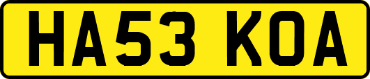 HA53KOA