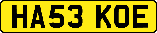 HA53KOE