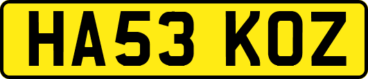 HA53KOZ