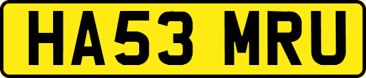 HA53MRU