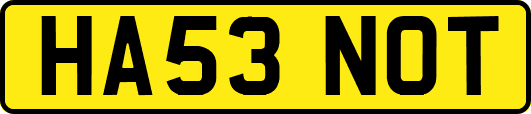 HA53NOT