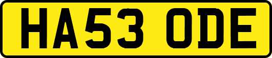HA53ODE