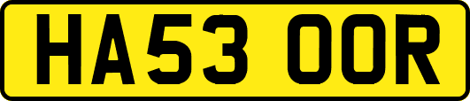 HA53OOR