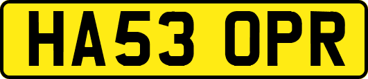 HA53OPR