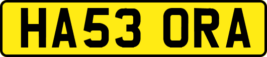 HA53ORA