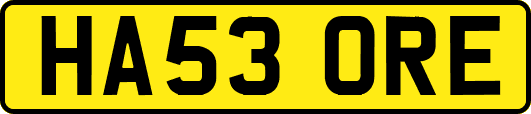 HA53ORE