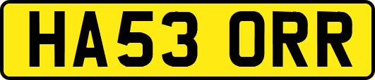 HA53ORR