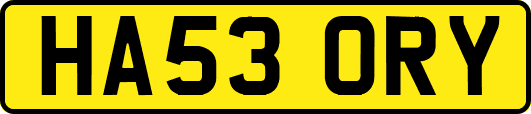 HA53ORY