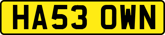 HA53OWN