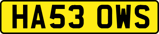 HA53OWS