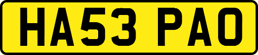 HA53PAO