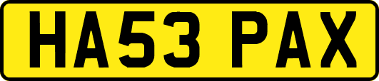 HA53PAX