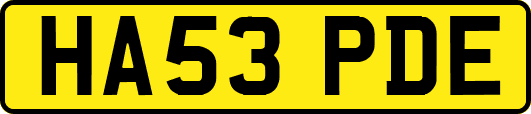 HA53PDE