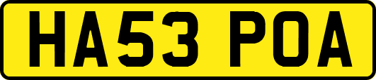 HA53POA