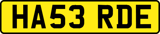 HA53RDE