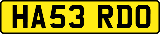 HA53RDO