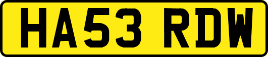 HA53RDW