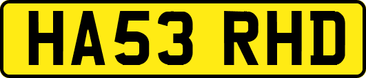 HA53RHD