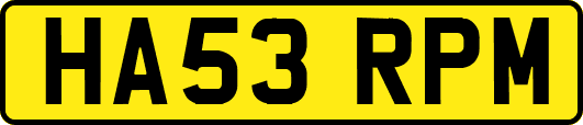 HA53RPM