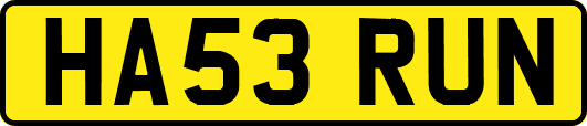 HA53RUN