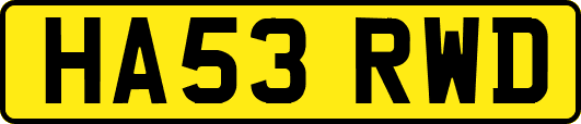 HA53RWD