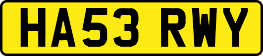 HA53RWY