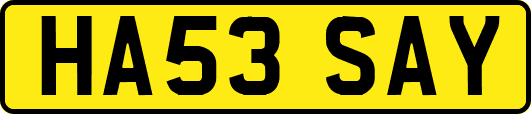 HA53SAY