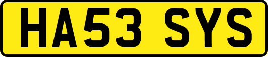 HA53SYS