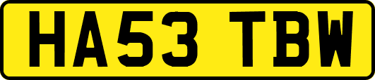 HA53TBW