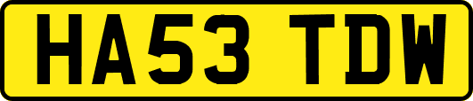HA53TDW