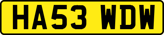 HA53WDW