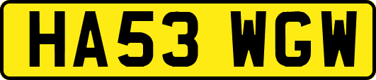 HA53WGW