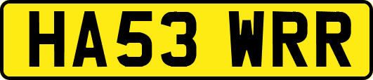 HA53WRR