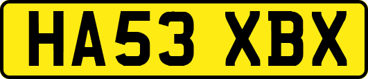 HA53XBX