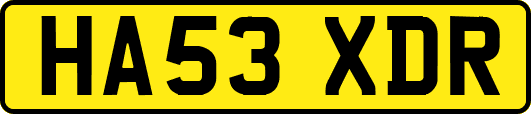 HA53XDR