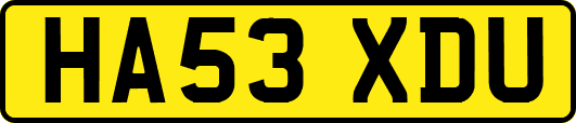 HA53XDU