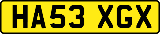 HA53XGX