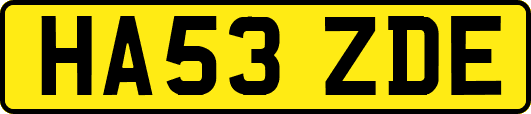 HA53ZDE