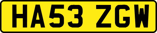 HA53ZGW