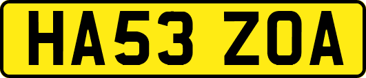 HA53ZOA