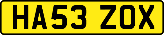 HA53ZOX
