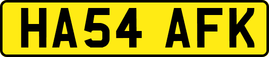 HA54AFK