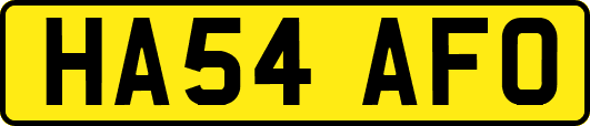 HA54AFO